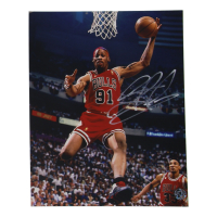 Dennis Rodman Signed Bulls 11x14 Photo (Authentic Ink) at PristineAuction.com