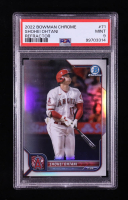 Shohei Ohtani 2022 Bowman Chrome Refractors #71 #241/499 (PSA 9) at PristineAuction.com