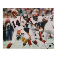 Ken Anderson Signed Bengals 11x14 Photo (Playball Ink) at PristineAuction.com