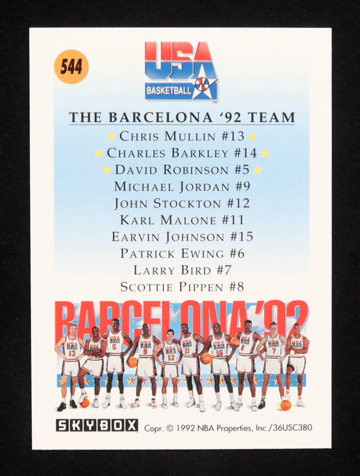 Chris Mullin / Charles Barkley / David Robinson 1991-92 SkyBox #544 Team USA 1 at PristineAuction.com Chris Mullin / Charles Barkley / David Robinson 1991-92 SkyBox #544 Team USA 1 at PristineAuction.com