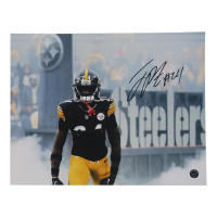 Joey Porter Jr. Signed Steelers 11x14 Photo (Authentic Ink) at PristineAuction.com