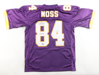 Randy Moss Signed Vikings Mitchell & Ness Authentic Jersey Inscribed "HOF 18"(Fanatics) at PristineAuction.com