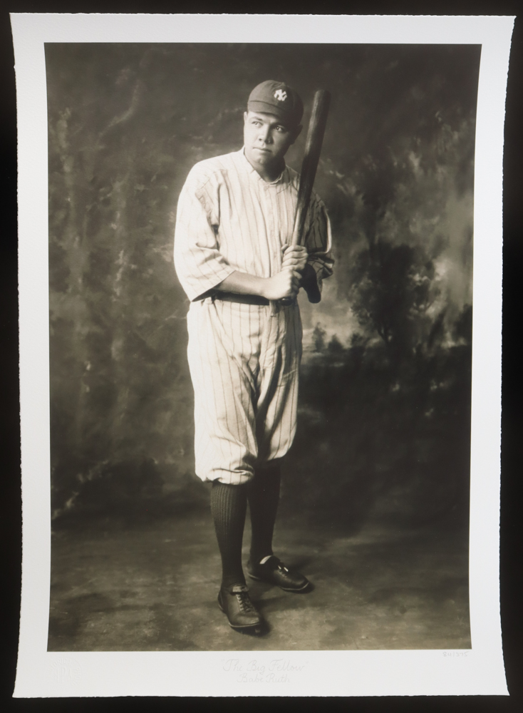 Historical Photo Archive - Babe Ruth "The Big Fellow" Limited Edition 16.5x22 Fine Art Giclee on Paper # 84 /375 at PristineAuction.com Historical Photo Archive - Babe Ruth "The Big Fellow" Limited Edition 16.5x22 Fine Art Giclee on Paper # 84 /375 at PristineAuction.com