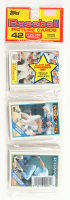 1988 Topps Baseball Picture Cards Rack Pack with (43) Cards at PristineAuction.com