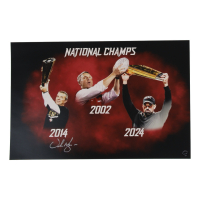 Urban Meyer Signed Ohio State Buckeyes 11x17 Photo (Authentic Ink) at PristineAuction.com