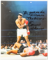 Earnie Shavers Signed 8x10 Photo Inscribed "Ali Gave Me The Nickname "The Acorn" (Shavers) at PristineAuction.com
