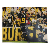 Calvin Austin III Signed Steelers 16x20 Photo Inscribed "MNFTD" (Authentic Ink) at PristineAuction.com