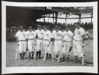 Historical Photo Archive - "Major League Baseball All Stars 1937" with Lou Gehrig, Joe Cronin, Joe DiMaggio, Charlie Gehringer Limited Edition 16x22.5 Fine Art Giclee on Paper # 132 /375 at PristineAuction.com