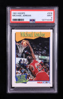 Michael Jordan 1991-92 Hoops #536 AL (PSA 9) at PristineAuction.com