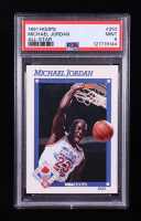 Michael Jordan 1991-92 Hoops #253 AS (PSA 9) at PristineAuction.com