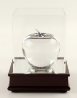 Tiffany & Co Crystal Apple with Display Case at PristineAuction.com