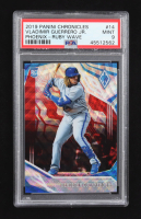 Vladimir Guerrero Jr. 2019 Panini Chronicles Phoenix Ruby Wave #14 RC #029/199 (PSA 9) at PristineAuction.com