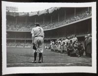 Historical Photo Archive - Babe Ruth ""The Babe" Bows Out" 1948 Limited Edition 16x22.5 Fine Art Giclee on Paper # 84 /375 at PristineAuction.com