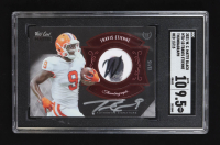 Travis Etienne 2021 Wild Card Matte Thumbagraph Red #MTA-10 RC #13/15 (SGC 9.5 | Autograph Graded SGC 10) at PristineAuction.com