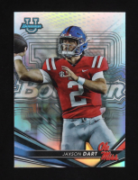 Jaxson Dart 2022 Topps Bowman U Refractor #96 RC at PristineAuction.com