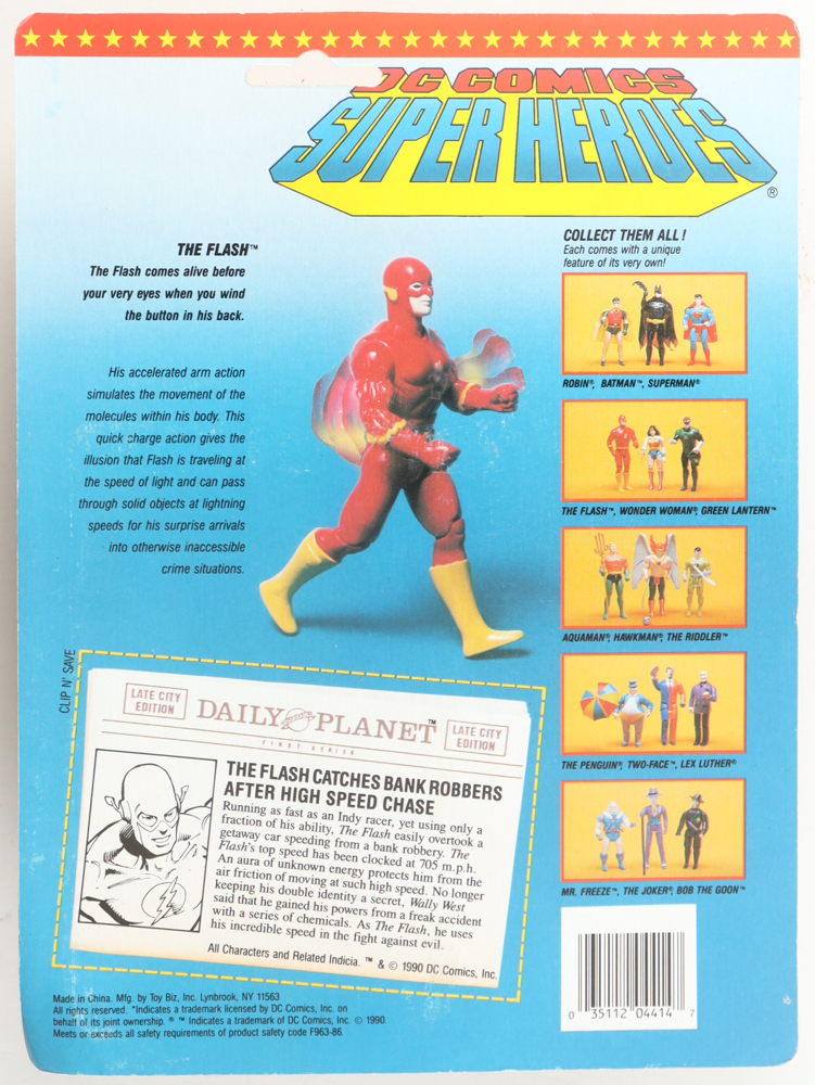 John Wesley Shipp Signed "The Flash" 5" Action Figure (JSA) at PristineAuction.com John Wesley Shipp Signed "The Flash" 5" Action Figure (JSA) at PristineAuction.com