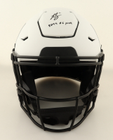 Ashton Jeanty Signed Raiders Authentic On-Field Eclipse Alternate SpeedFlex Helmet Inscribed "2025 #6 Pick" (Beckett) at PristineAuction.com