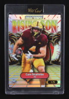Cam Skattebo 2024 Wild Card Alumination Rising Sons #ARS-CS RC #1/5 at PristineAuction.com