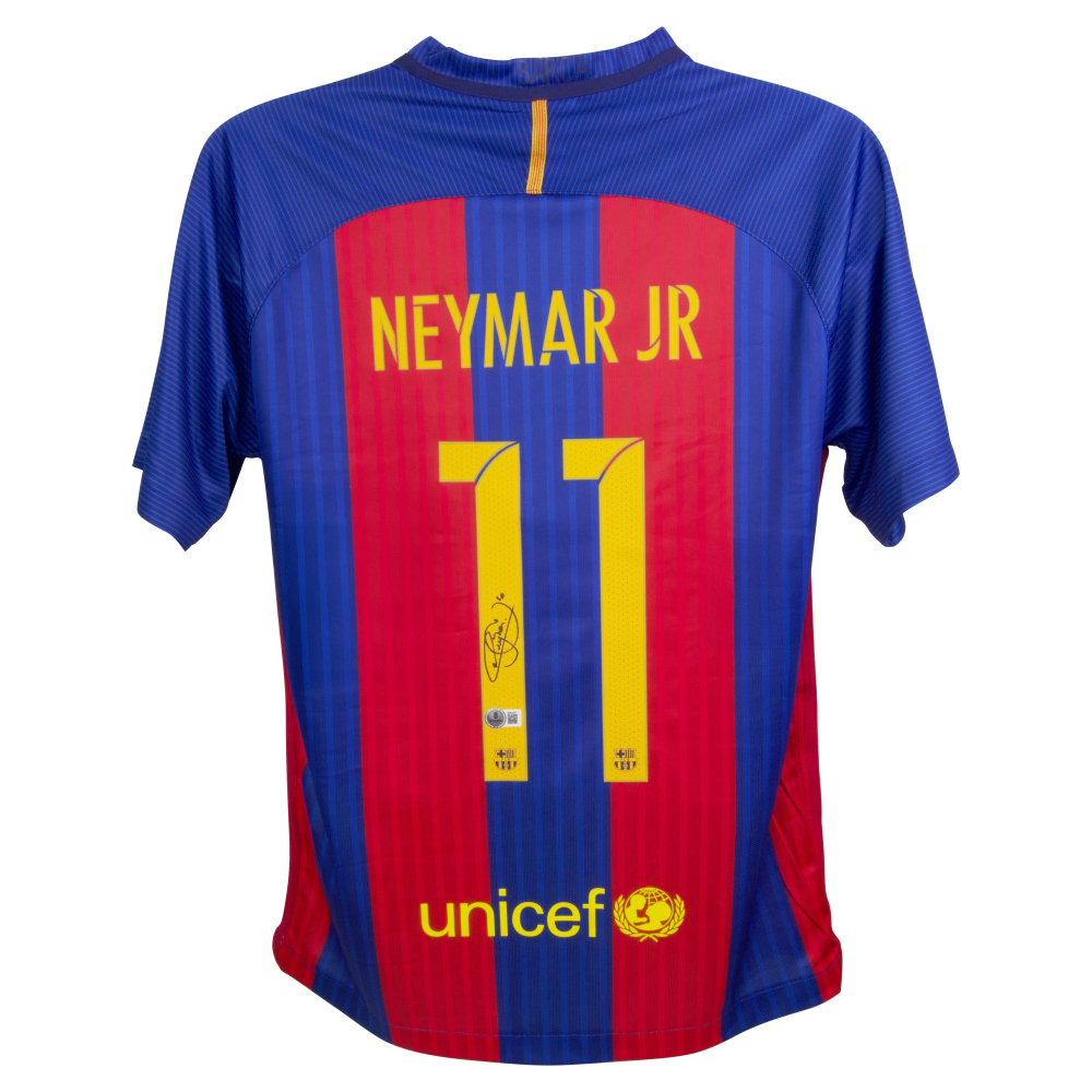 Neymar Jr. Signed Barcelona Nike Authentic Jersey (Beckett