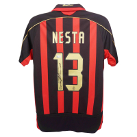 Alessandro Nesta Signed AC Milan Adidas Authentic Jersey (Beckett) at PristineAuction.com