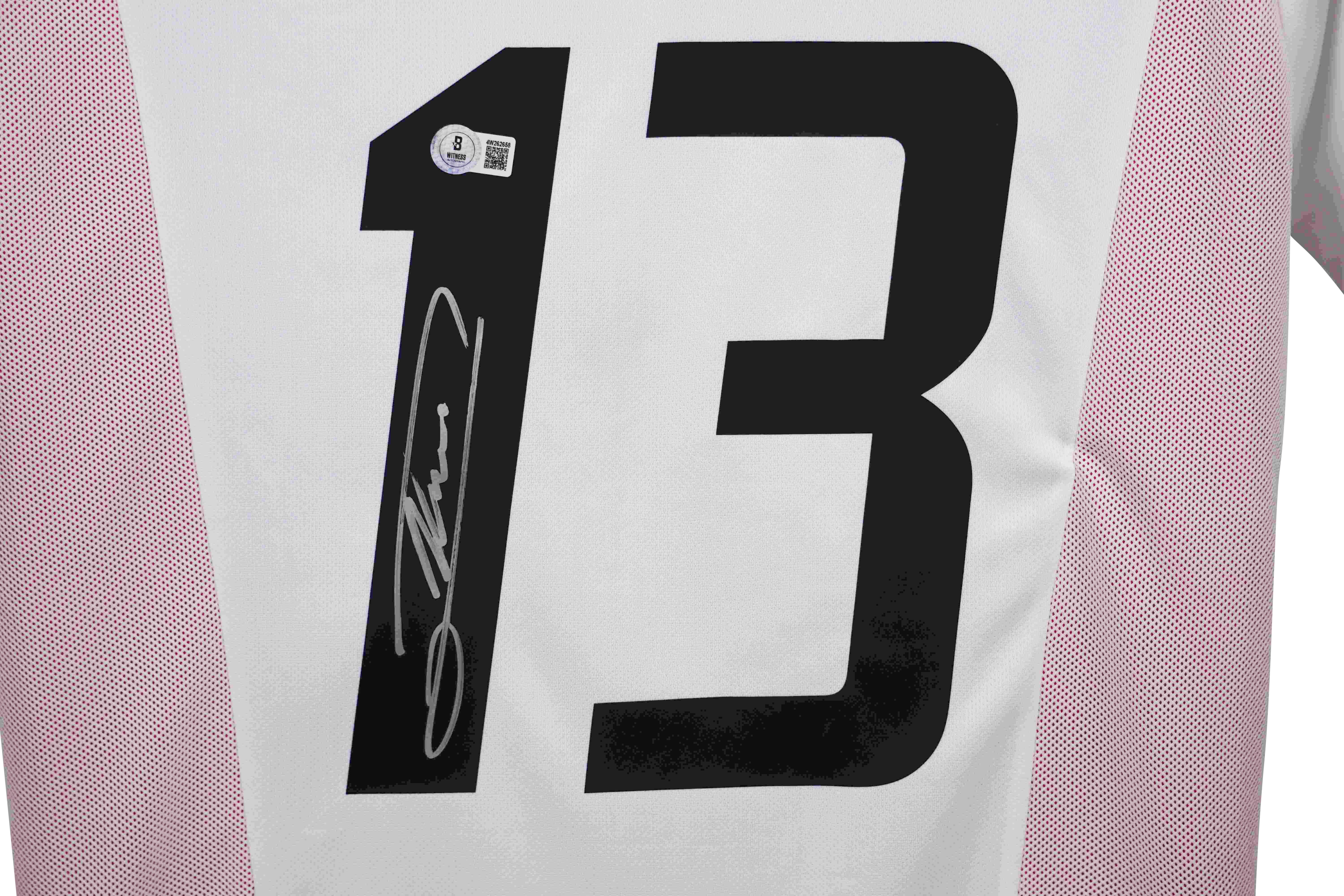 Alessandro Nesta Signed AC Milan Adidas Authentic Jersey (Beckett) at PristineAuction.com Alessandro Nesta Signed AC Milan Adidas Authentic Jersey (Beckett) at PristineAuction.com