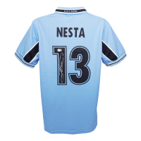 Alessandro Nesta Signed S.S Lazio Puma Authentic Jersey (Beckett) at PristineAuction.com