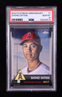 Shohei Ohtani 2022 Topps Chrome Platinum Anniversary #1 (PSA 10) at PristineAuction.com