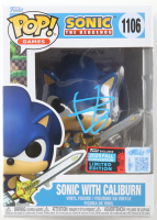 Ben Schwartz Signed "Sonic the Hedgehog" #1106 Sonic with Caliburn Funko Pop! Vinyl Figure (JSA) at PristineAuction.com
