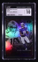 Justin Jefferson 2020 Panini Illusions Retail #22 RC (CGC 10) at PristineAuction.com