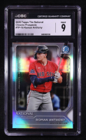Roman Anthony 2025 Topps The National Chrome Prospects #TP-16 RC (CGC 9) at PristineAuction.com