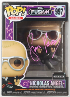 Simon Pegg Signed "Funko Fusion - Hot Fuzz" #997 Nicholas Angel Funko Pop! Vinyl Figure (JSA) at PristineAuction.com