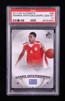 Giannis Antetokounmpo 2013-14 SP Authentic #36 RC (PSA 10) at PristineAuction.com