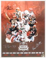Bengals "Ring of Honor" 11x14 Photo Signed By (4) with Lemar Parrish, Ken Anderson, Tim Krumrie, Isaac Curtis (Authentic Ink) at PristineAuction.com