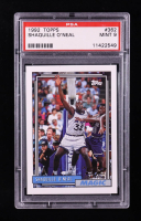 Shaquille O'Neal 1992 Topps #362 RC (PSA 9) at PristineAuction.com