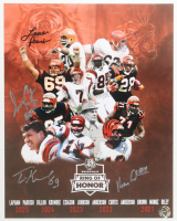 Bengals "Ring of Honor" 11x14 Photo Signed By (4) with Lemar Parrish, Ken Anderson, Tim Krumrie, Isaac Curtis (Authentic Ink) at PristineAuction.com