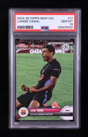 Lamine Yamal 2024-25 Topps Now UCL #17 (PSA 10) at PristineAuction.com