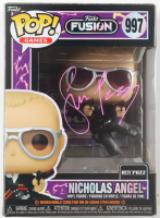Simon Pegg Signed "Funko Fusion - Hot Fuzz" #997 Nicholas Angel Funko Pop! Vinyl Figure (JSA) at PristineAuction.com