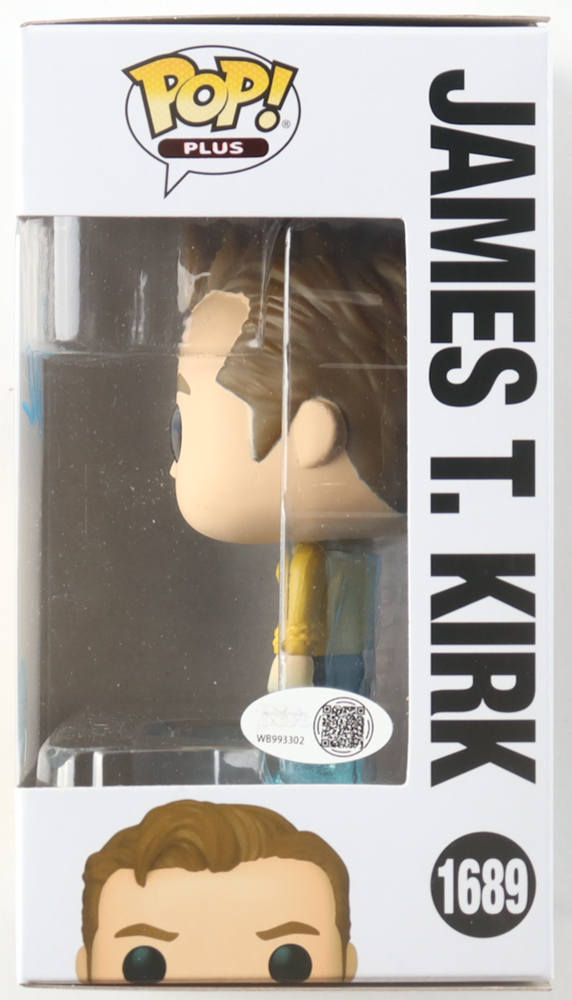 William Shatner Signed "Star Trek" #1138 Captain Kirk Funko Pop! Vinyl Figure (JSA) at PristineAuction.com William Shatner Signed "Star Trek" #1138 Captain Kirk Funko Pop! Vinyl Figure (JSA) at PristineAuction.com