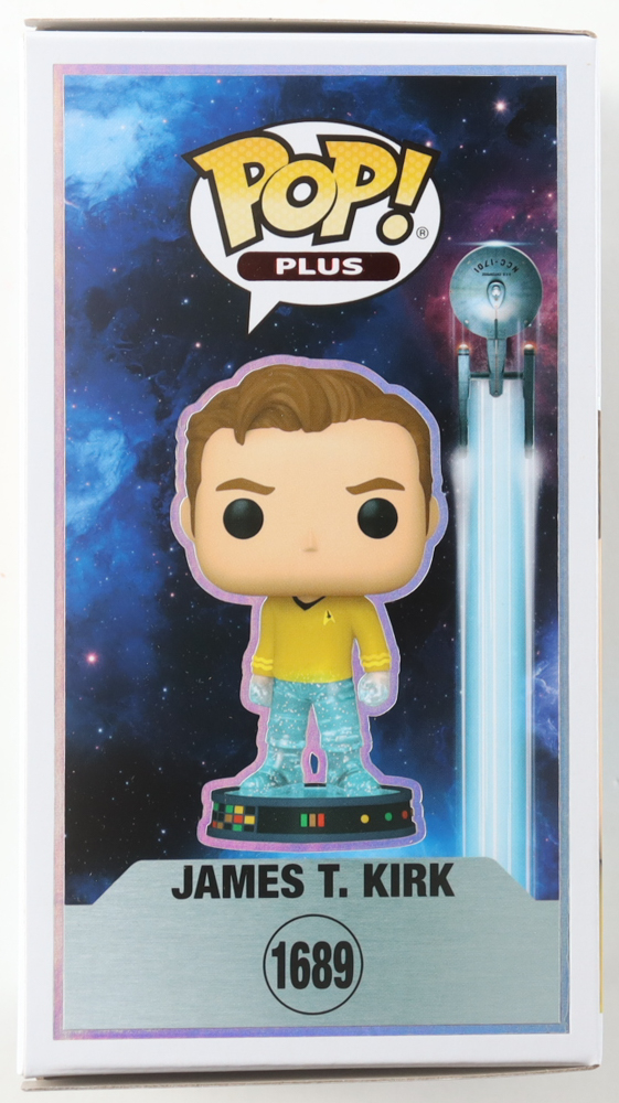 William Shatner Signed "Star Trek" #1138 Captain Kirk Funko Pop! Vinyl Figure (JSA) at PristineAuction.com William Shatner Signed "Star Trek" #1138 Captain Kirk Funko Pop! Vinyl Figure (JSA) at PristineAuction.com