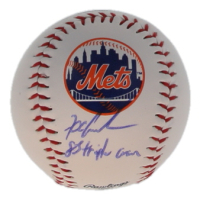 Dwight "Doc" Gooden Signed OML Mets Logo Baseball Inscribed "85 Triple Crown" (Authentic Ink) at PristineAuction.com