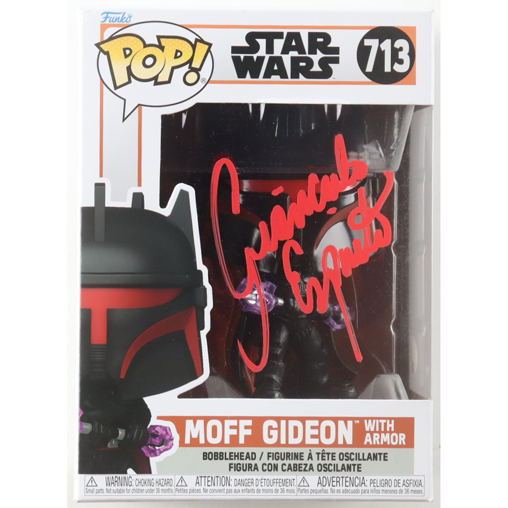 Giancarlo Esposito Signed "Star Wars" #713 Moff Gideon with Armor Bobble-Head Funko Pop! Vinyl Figure (JSA) at PristineAuction.com