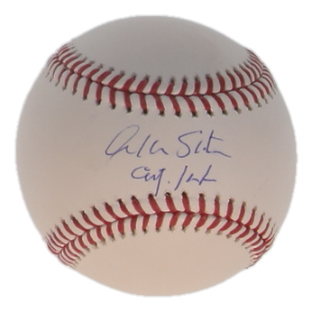 William Shatner Signed OML Baseball Inscribed "Capt. Kirk" (JSA) at PristineAuction.com William Shatner Signed OML Baseball Inscribed "Capt. Kirk" (JSA) at PristineAuction.com