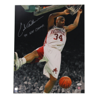 Corliss Williamson Signed Arkansas Razorbacks 16x20 Photo Inscribed "94 Nat Champs" (JSA) at PristineAuction.com