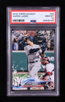 Aaron Judge 2018 Topps Walmart Holiday Snowflake #HMW99 (PSA 10) at PristineAuction.com