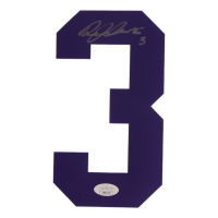Dylan Crews Signed #3 Jersey Number Patch (JSA) at PristineAuction.com