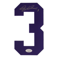 Dylan Crews Signed #3 Jersey Number Patch (JSA) at PristineAuction.com
