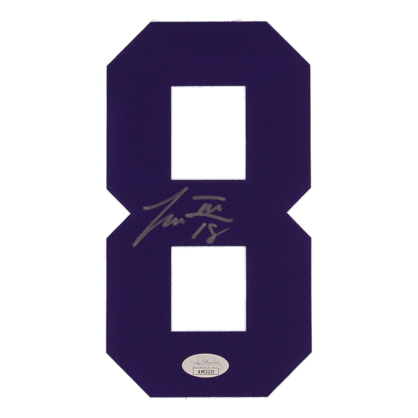 Tre' Morgan Signed #8 Jersey Number Patch (JSA) at PristineAuction.com Tre' Morgan Signed #8 Jersey Number Patch (JSA) at PristineAuction.com