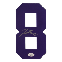 Tre' Morgan Signed #8 Jersey Number Patch (JSA) at PristineAuction.com