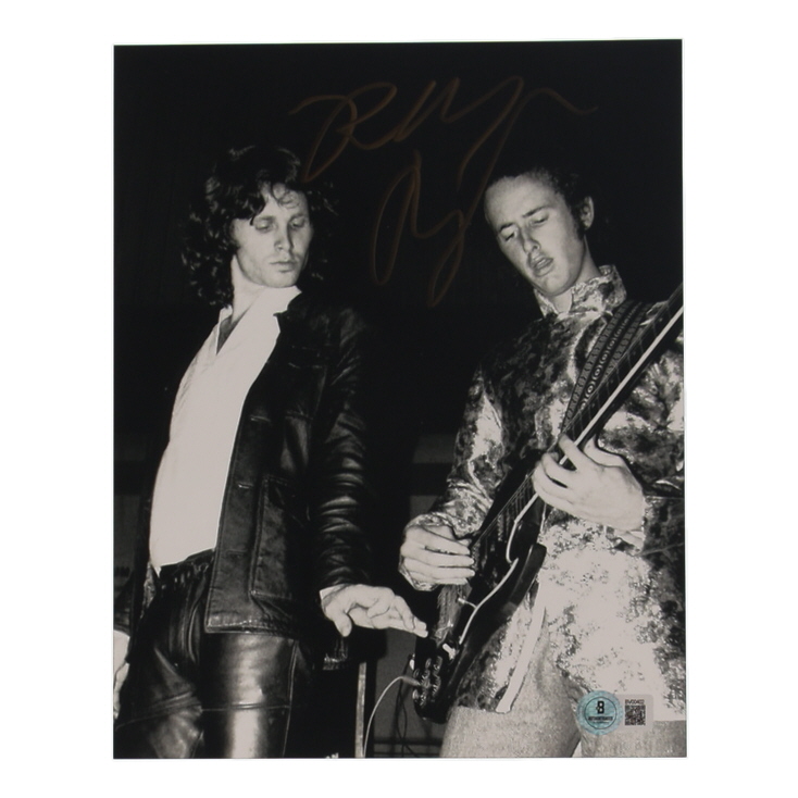 Robby Krieger Signed "The Doors" 8x10 Photo (Beckett) at PristineAuction.com Robby Krieger Signed "The Doors" 8x10 Photo (Beckett) at PristineAuction.com
