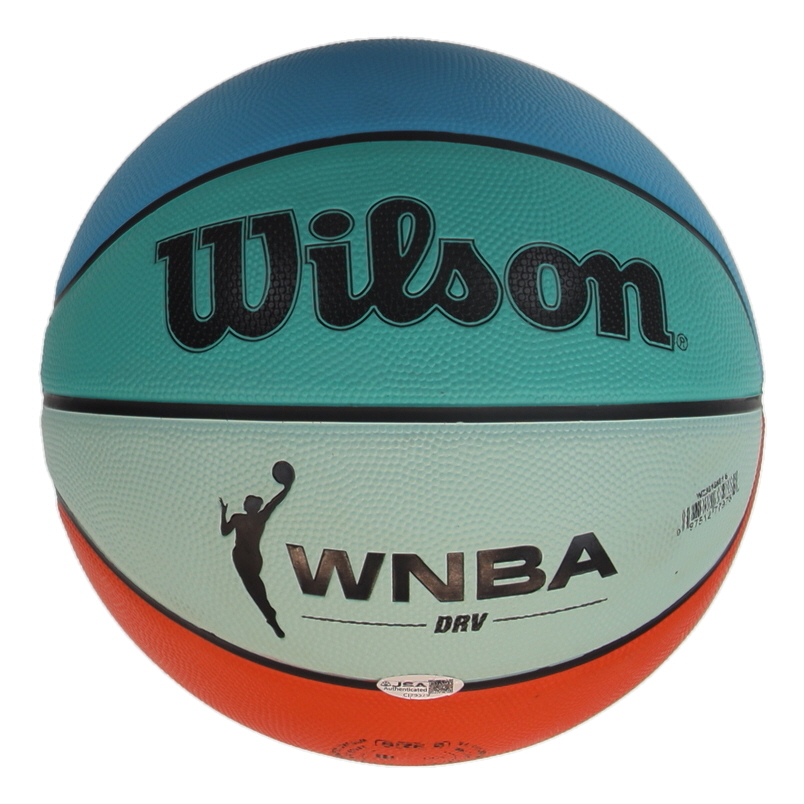 Napheesa Collier Signed WNBA Basketball (JSA) at PristineAuction.com Napheesa Collier Signed WNBA Basketball (JSA) at PristineAuction.com